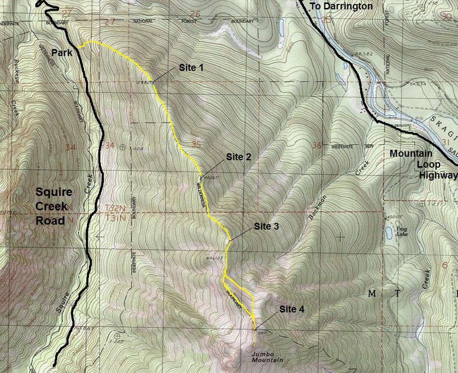 Jumbo Mountain Map