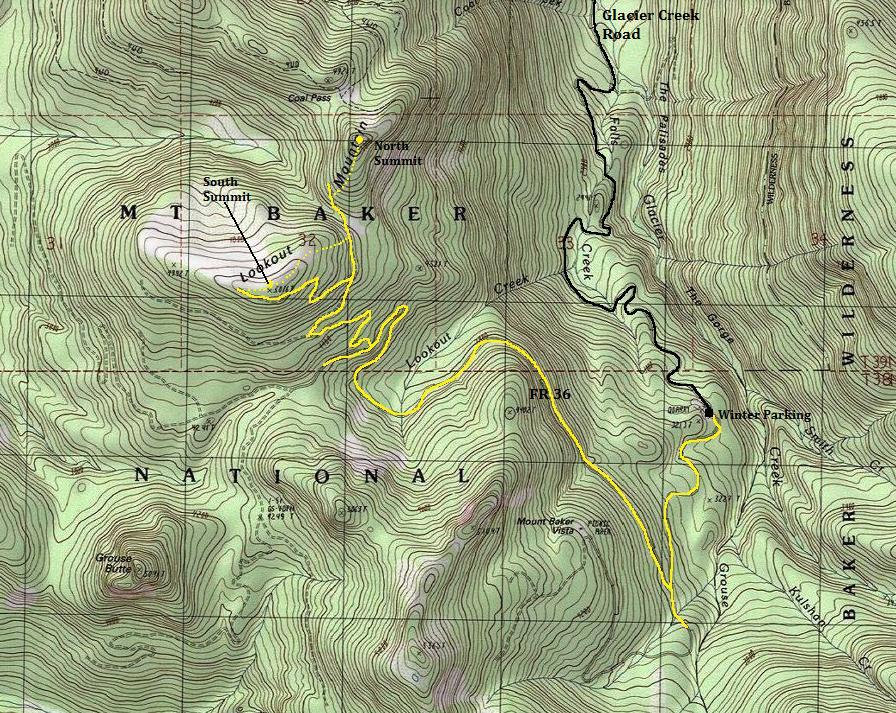 lookout mountain map