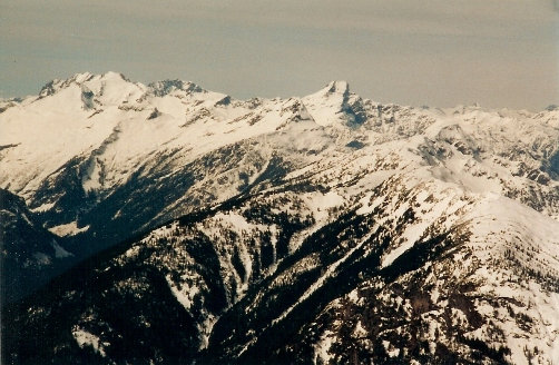 Luna Peak and Mount Terror