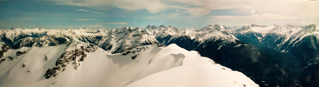 Panorama from Ruby Mtn.