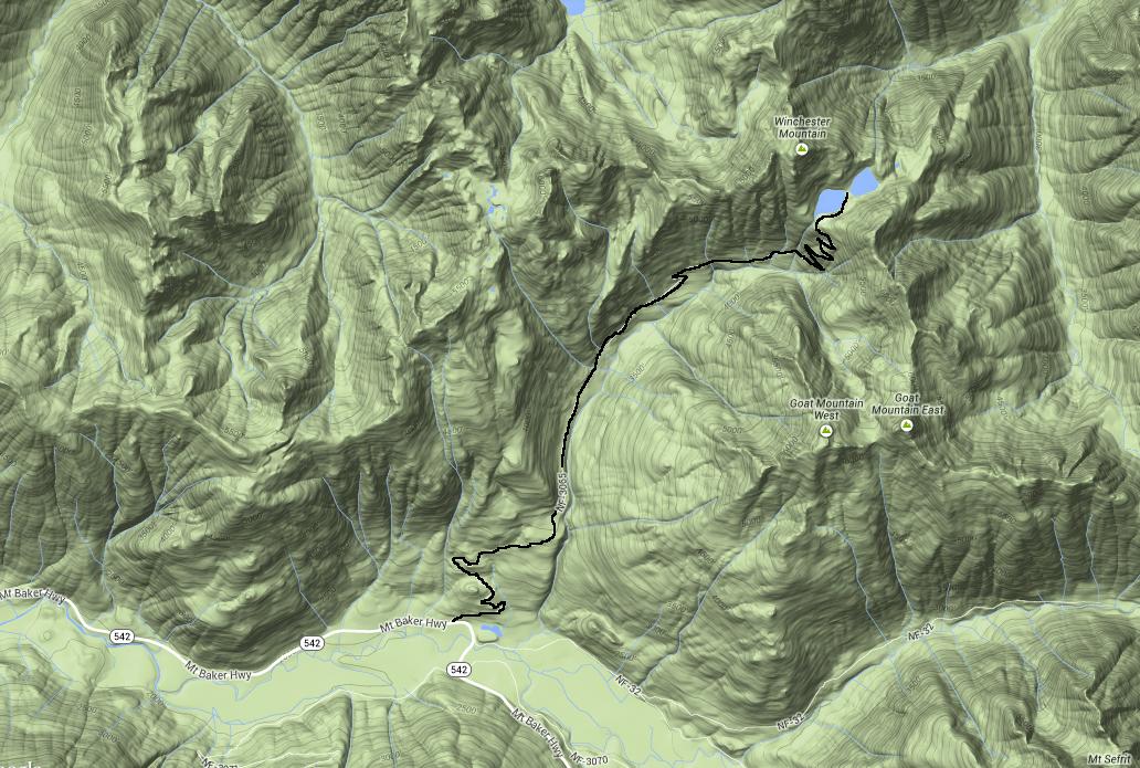 twin lakes road map