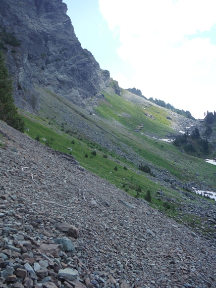 talus field