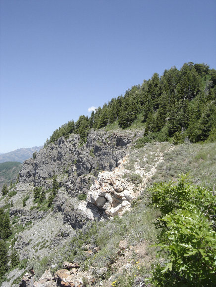 Sardine Peak route