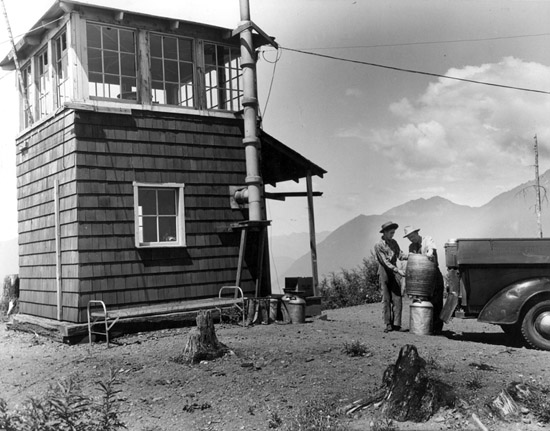 dow mountain lookout