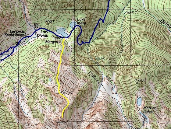 low divide map