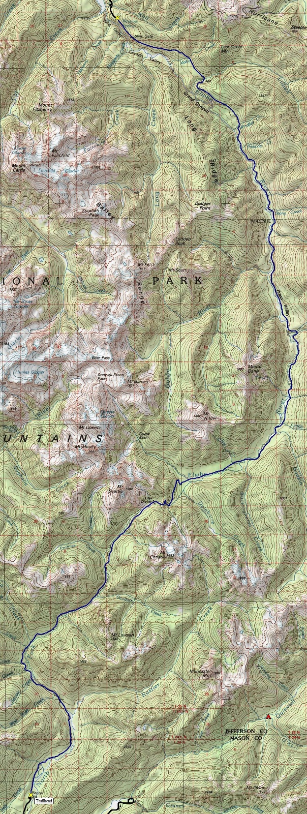 press expedition map