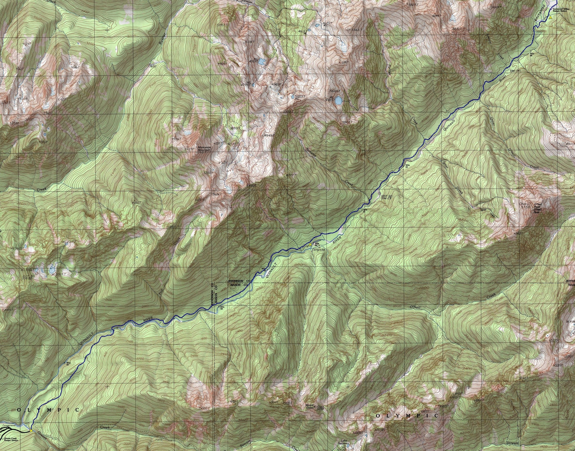 Enchanted Valley map