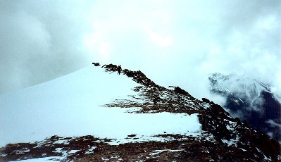 false summit of Baldy