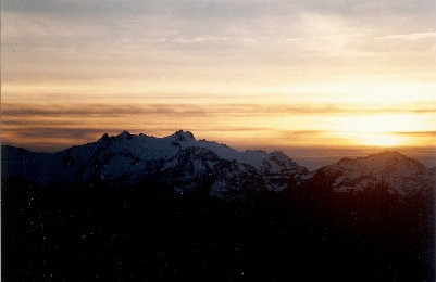 olympic sunset