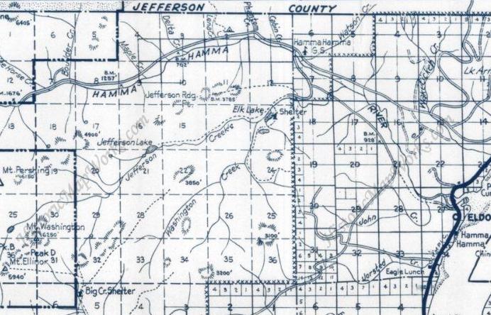 jefferson ridge map