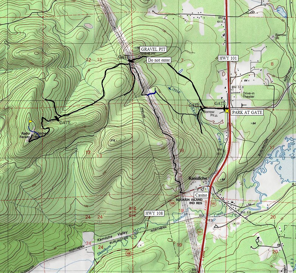 kamilche benchmark map