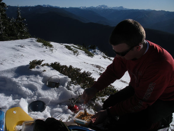 Cooking on the stove