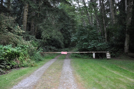 Striped Peak road