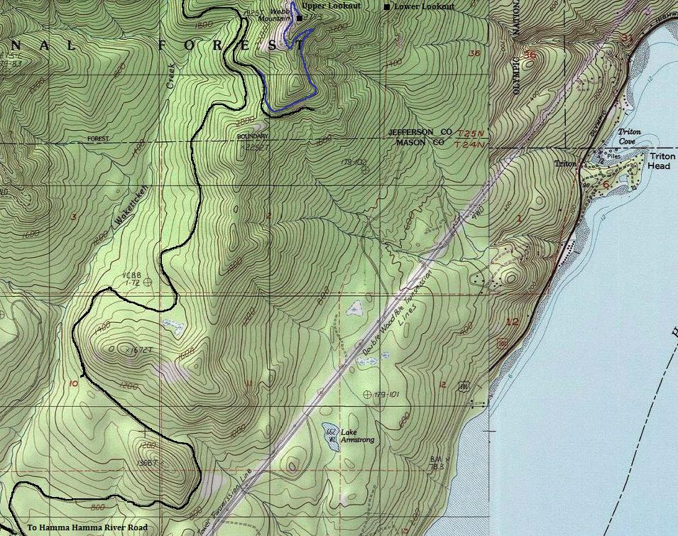 webb mountain access map