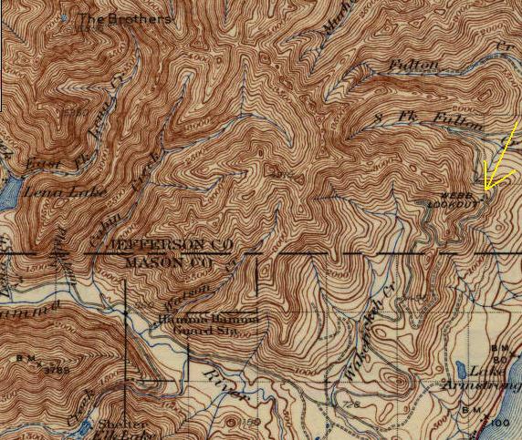 webb mountain map