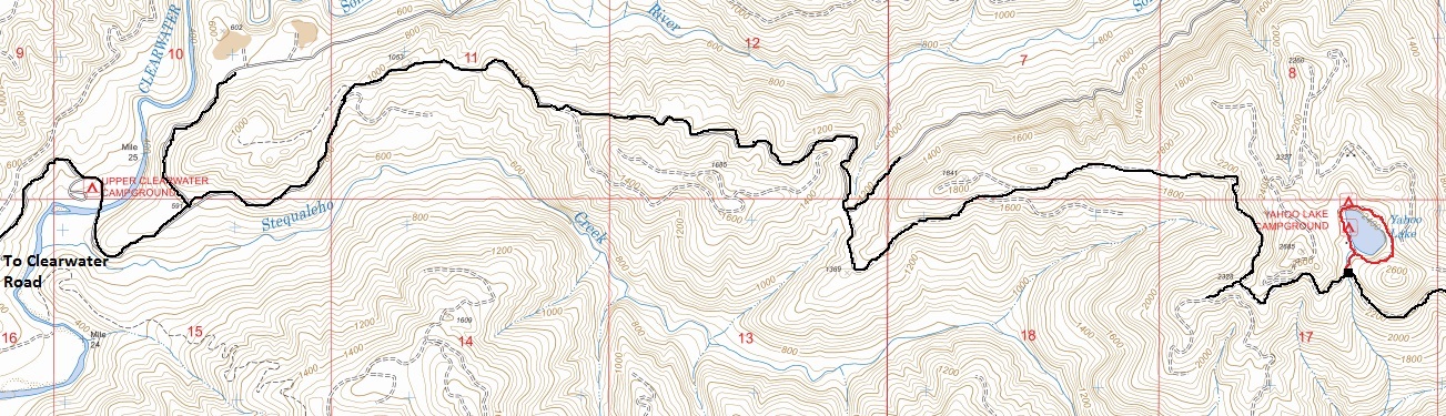 yahoo lake map