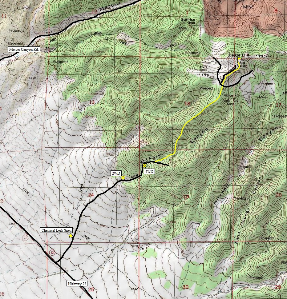 Eagle Hill Map