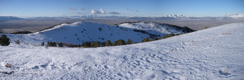 View from Oquirrh Mountains