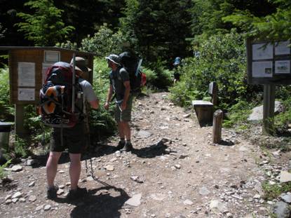 whitewater trailhead