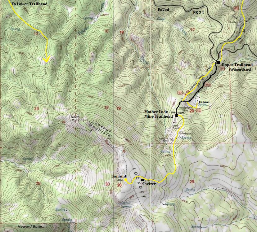 lookout mountain map