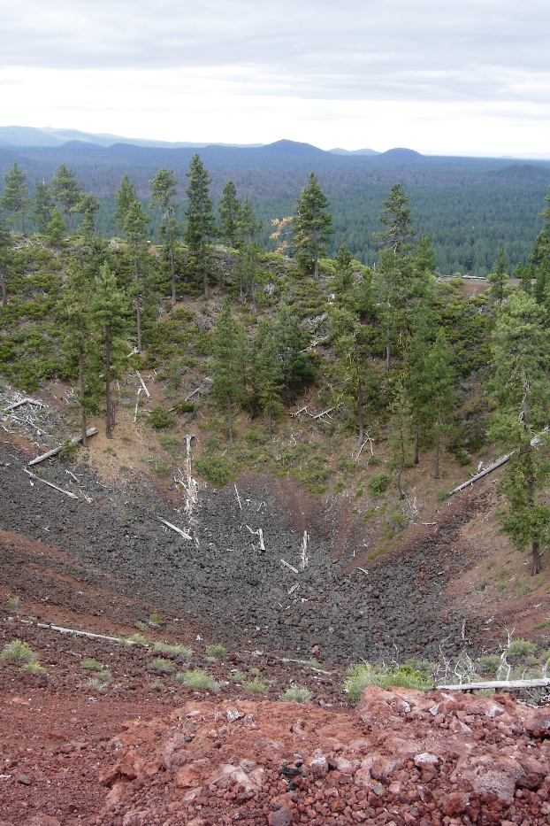 Lava Butte crater