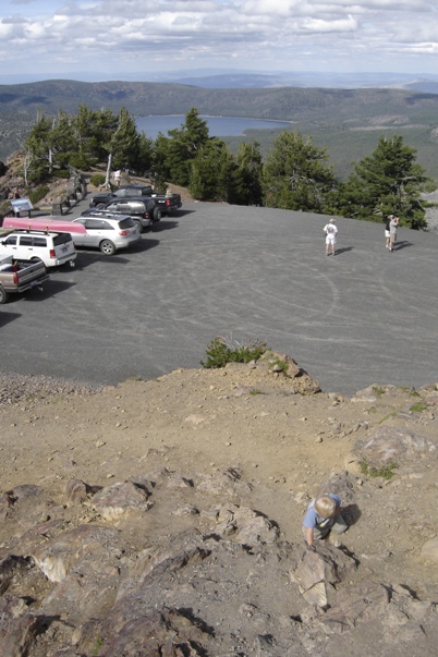 top of Paulina Peak