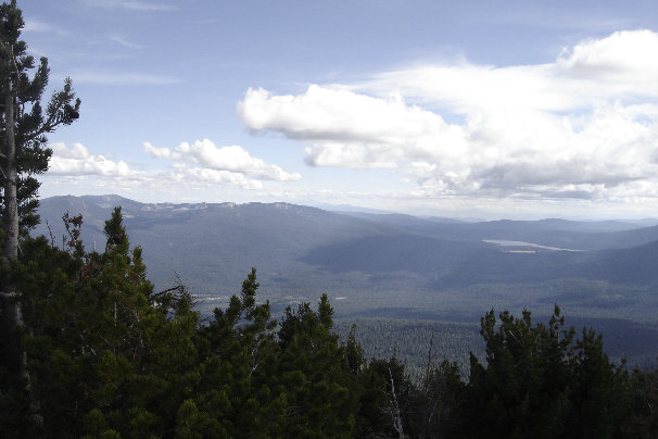 south of Mt. McLoughlin