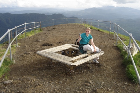 Saddle Mountain summit