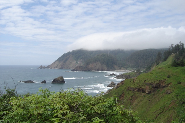 Oregon coastline