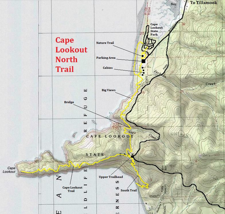 north trail map