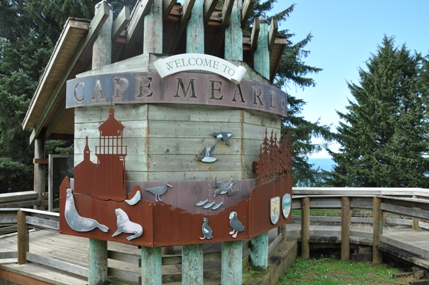 Cape Meares sign