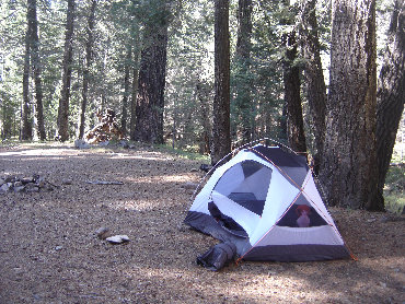 Small tent camping 