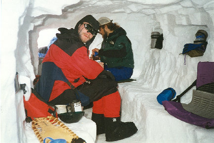 Snowcave on Denali