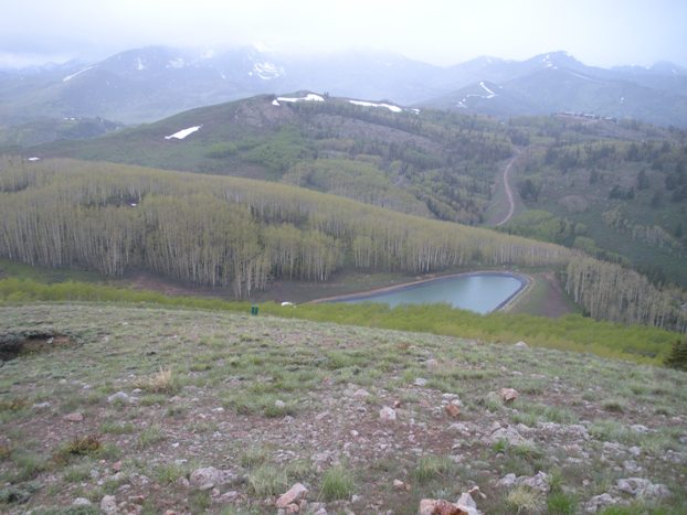 Flagstaff Mountain reservoir