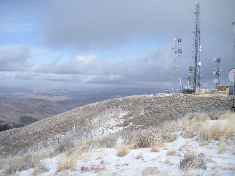 Lewis Peak Utah Summit View