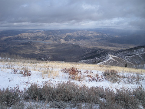 Lewis Peak Utah Summit View