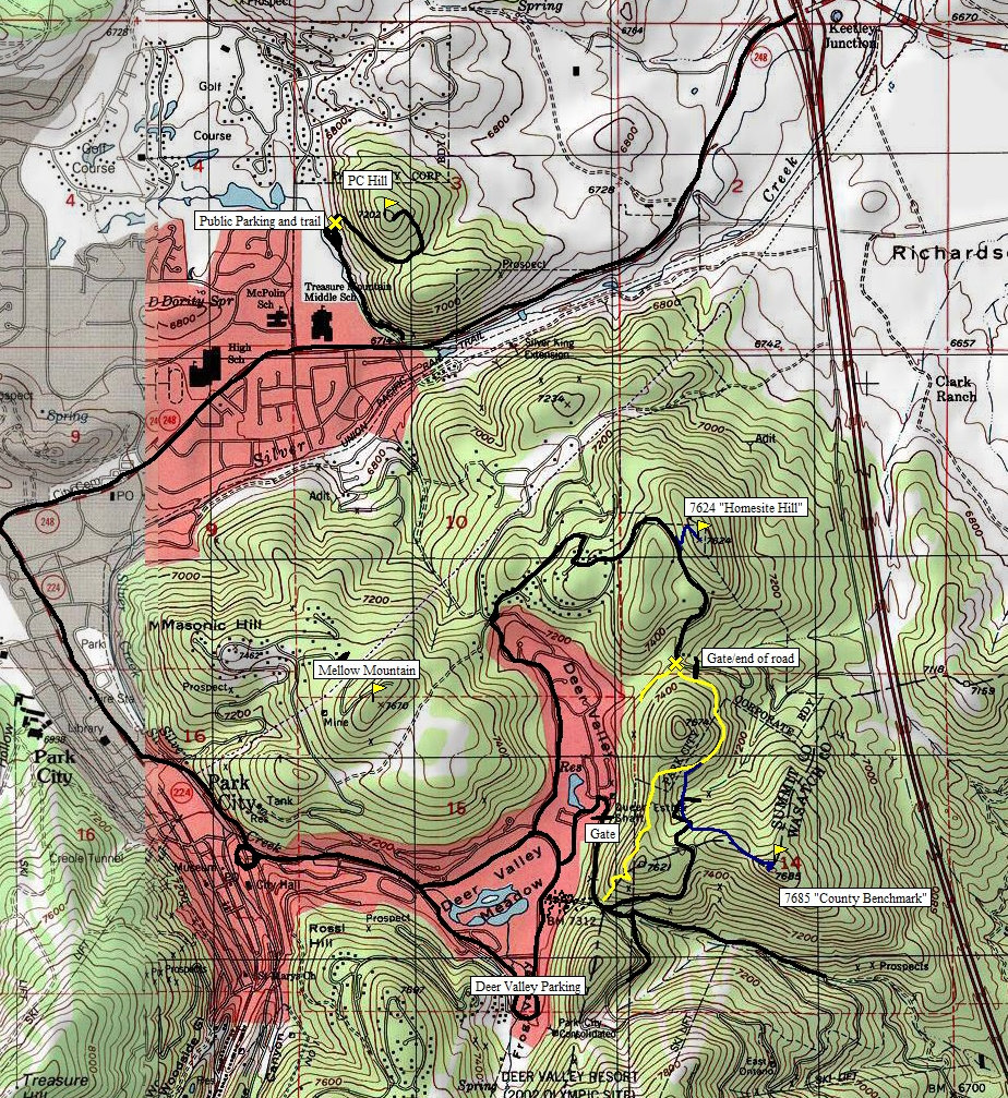 Deer Valley Map