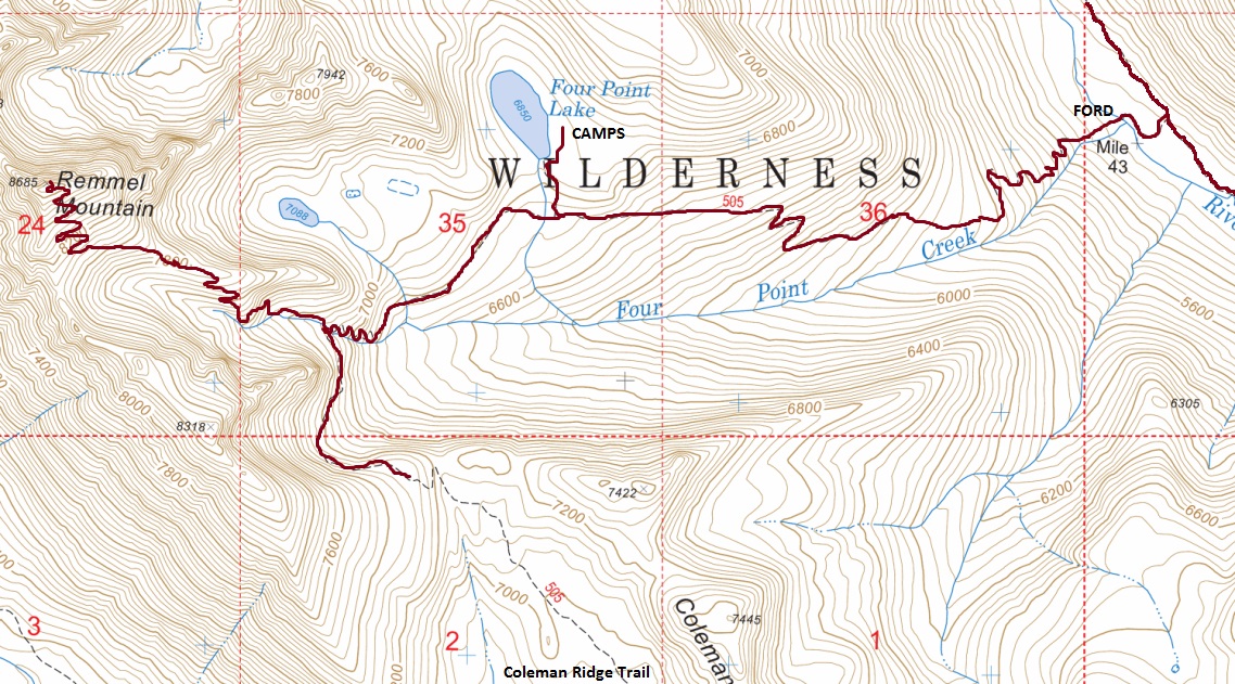 remmel mountain map