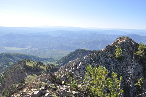 west from Freedom Peak