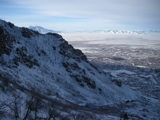 Y Mountain views from trail