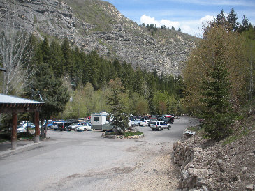 Sundance parking area