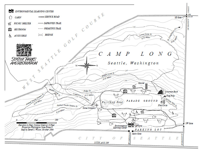Camp Long map