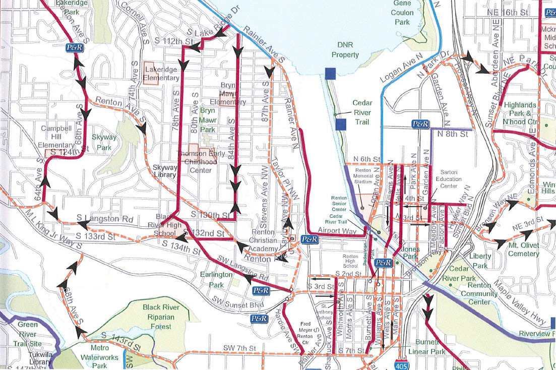 cedar river trail map