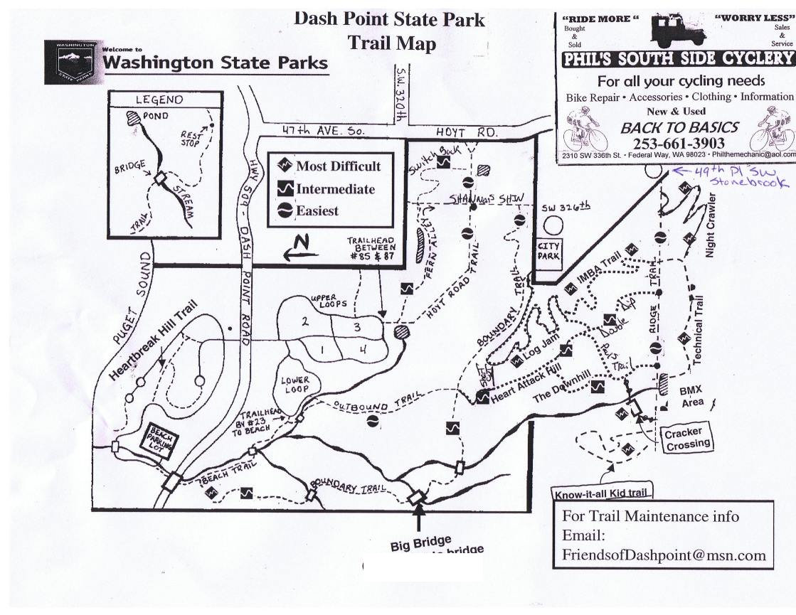 dash point bike map