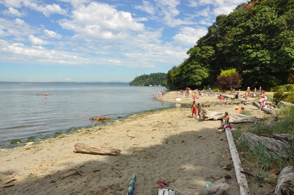 Dash Point State Park beach 