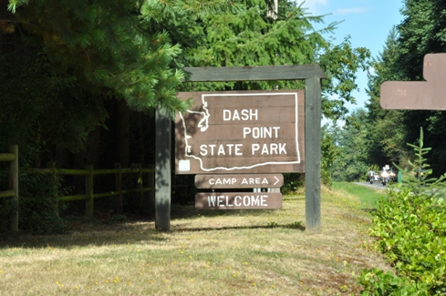 dash point state park sign
