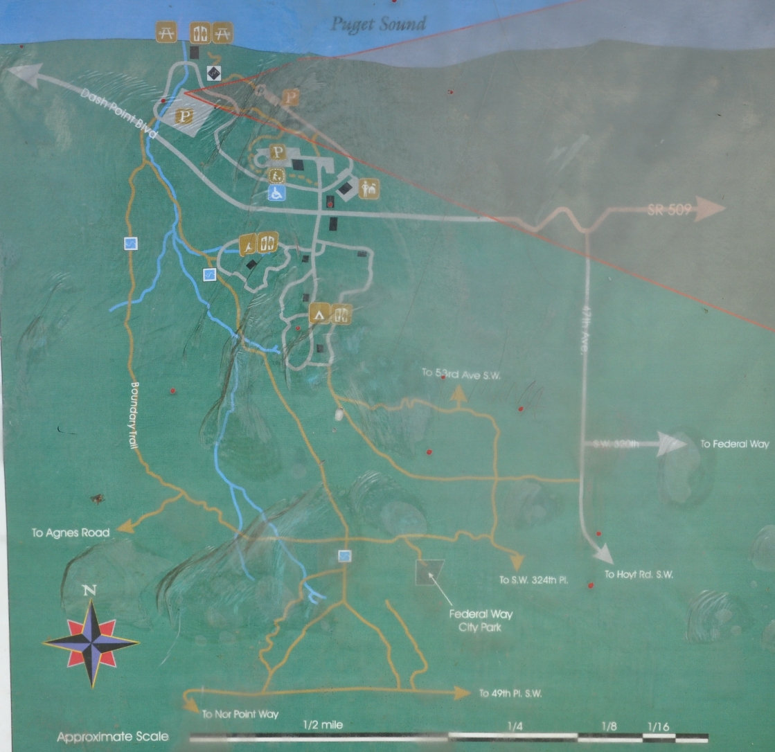 dash point state park trail map