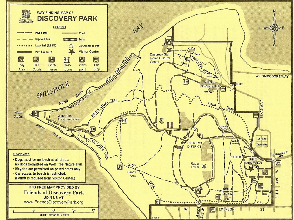 Discovery Park Map