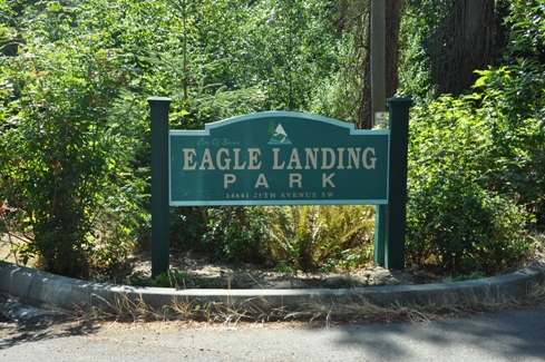 Eagle Landing Park trailhead 