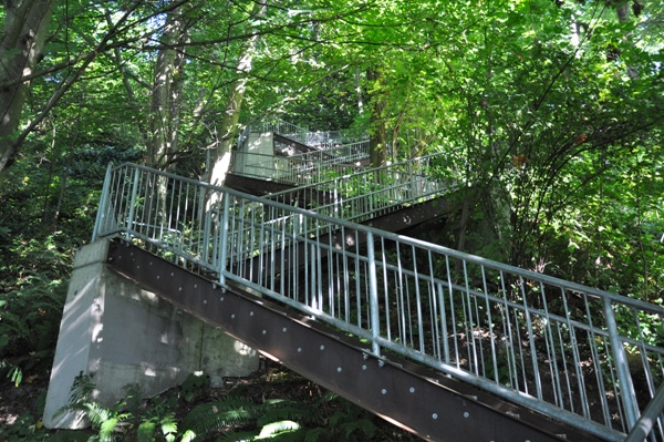 Eagle Landing Park stairs